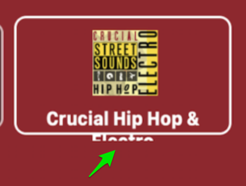 The word Electro overflowing and clipped. Ugh.